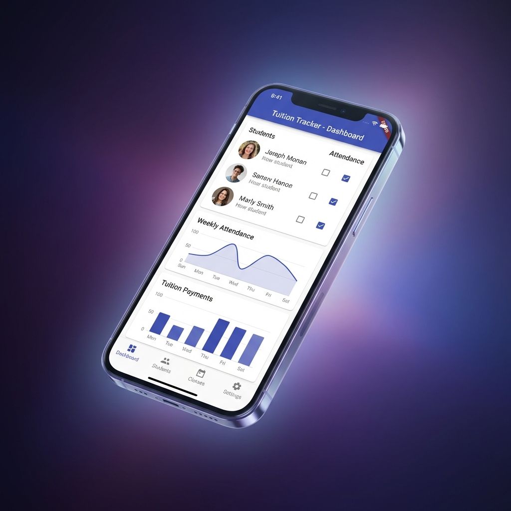 Tuition Tracker App - Flutter Mobile Application by Muhammed Shibil
